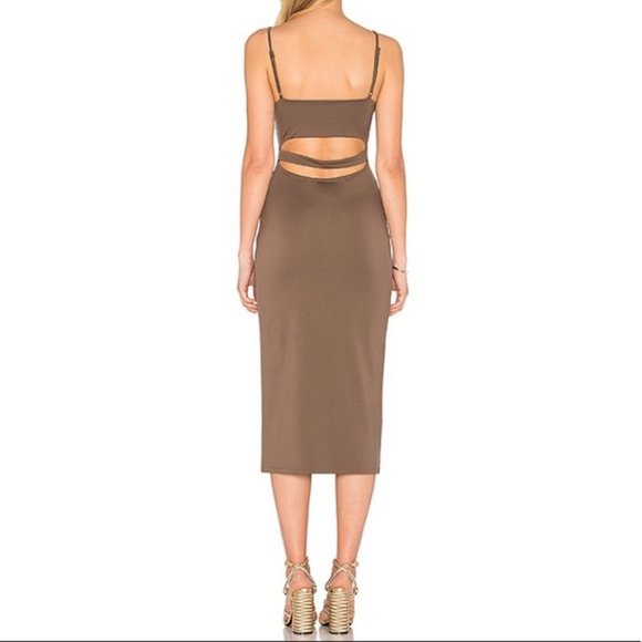 Privacy Please Elliot Midi Slip Dress - Picture 3 of 6